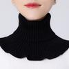 Cuello Postizo Cuello Protección Cuello Nuevo Otoño e Invierno Cortavientos Cuello Tejido Cálido Cuello Coreano Todo Fósforo Protección Columna Cervical Suéter