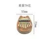 Varios Colgantes de Mini Piano de Pulgar Kalimba de 8 Tonos, Piano de Cinco Dedos Corazón Chinchilla Piano de Dedo Instrumento Musical Portátil para Niños