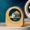 Edifício Marco Cristal Lapidado 3D Luminoso Souvenir Turístico do Lago Oeste de Hangzhou Enfeite de Luz Noturna Presente de Aniversário