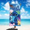 Stitch Personalizado TEMU Venta Caliente Toalla de Playa Estampada de Stitch de Gran Tamaño Niños Adultos Toalla de Natación