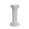 Suporte de Vela Coluna Romana Cerâmica para Interior e Exterior Castiçal de Natal Decoração de Atmosfera para Mesa de Jantar Estilo Europeu
