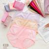 Comercio exterior transfronterizo ropa interior de algodón a rayas para mujer fuente de fábrica suministro directo talla grande puesto de fertilizante especial supermercado