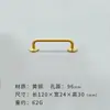 Manija de Puerta para Zapatero Moderno Minimalista de Latón, Gabinete de Vino, Manija Larga Dorada para Cajón Simple de Armario de Lujo Ligero Francés