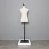 Maniquíes de Medio Cuerpo Femenino, Soporte de Maniquí para Tienda de Ropa, Muñeco Femenino para Escaparate, Maniquí Femenino de Tallas Grandes para Exhibición