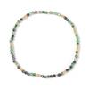 Venta Caliente Transfronteriza Nuevo Estilo Bohemio Pulsera de Cuerda de Cuentas de Piedra Natural Venta al por Mayor Joyería para Damas Moda Lujo Ligero Combinable