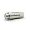 Conector Rápido Hidráulico de Ningbo Rosca Interna Tubo de Aceite de Alta Presión Recto Accesorios de Conexión Rápida Maquinaria Agrícola Junta de Acero al Carbono Tipo de Presión