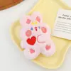 Boneca de Pelúcia Coelho Fofo Desenho Animado Pingente Celebridade da Internet Acessórios de Coelho de Pelúcia Acessórios de Chaveiro de Coelho Fofo