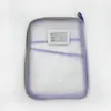 Bolsa de Almacenamiento para Libros en Forma de L, Bolsa Gruesa de Clasificación por Materia Multicapa para Archivos A4, Organizador Transparente para Exámenes, Estilo Ins
