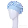 Chapéu lenço de cabeça de alta elasticidade para comércio exterior transfronteiriço da Amazon, touca de banho, touca de dormir de cetim para cuidados femininos com aba grande, estiloso