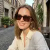 Gafas de Sol Cuadradas Clásicas de Moda Europea y Americana para Mujer 2025, Gafas de Sol Retro de Gama Alta Anti-UV para Conducir