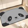 Alfombra de Baño de Dibujos Animados Felpudo de Puerta Secado Rápido Antideslizante Felpudo de Tierra de Diatomeas Alfombra Suave Barro de Diatomeas Alfombra Absorbente Alfombra de Baño