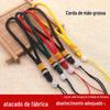 Criativo DIY tecido lidar com corda Jade desgaste corda lidar com peça lidar com corda atacado estilingue pingente corda atacado