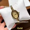 Relógio Kajia, Relógio em Formato de Banheira, Relógio de Pulso Feminino Vintage, Relógio Feminino de Nicho Estilo Retrô, Relógio Feminino de Quartzo Estilo Pulseira