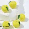 Cuentas Sueltas de Vidrio con Frutas Tridimensionales Frutas y Verduras Pintadas a Mano con Agujero para Pasar Hilo Materiales para Pulseras Collares Joyería Hechos a Mano DIY