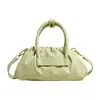 Bolso de Nube de Color Sólido Nuevo de Verano 2026 para Mujer, Bolso de Mano Simple y Elegante, Bolso de Hombro Plegado Cruzado de Moda