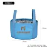 Cubo plegable para pedicura para uso doméstico, tina portátil para remojar los pies, lavabo plegable y almacenable para pedicura, personalización OEM/ODM disponible
