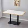 Mesa de Jantar de Laje de Pedra, Lanchonete e Loja de Chá com Leite, Restaurante Loja de Macarrão, Cadeiras com Almofada Macia, Cafeteria, Restaurante, Loja de Ramen de Lanzhou, Mesas, Cadeiras, Bancos