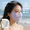 Mascarilla de Protección Solar de Seda Helada para Verano para Mujeres UPF100 Anti-UV Transpirable Protección para Ojos Cubierta para Barbilla Venta al por Mayor