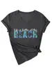 A Vida é Melhor no Site Independente Amazon Wish Blusa Casual Versátil Estilosa Feminina com Decote V e Manga Curta