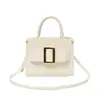 Hebilla de cinturón bolso de nicho para mujer, 2026 nuevo de moda otoño e invierno vintage versátil bolso de hombro, bandolera bolso cuadrado pequeño