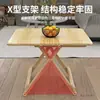 Mesa Doméstica de Madera Maciza Mesa de Comedor Plegable Simple Portátil Comida Habitación de Alquiler Cuadrada Apartamento Pequeño Comedor Mercado Nocturno