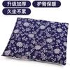 Geração por atacado de almofada de veludo para moxabustão de porcelana azul e branca, almofada com aquecimento elétrico, almofada de erva de moxa, aquecimento moxabustão quente, massagem quente, compressa quente de erva de moxa