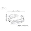 Anillo de Acero de Titanio para Mujer, Estilo Coreano, Sencillo, Estilo Ins, Lujo Ligero, Clásico, Incrustado de Diamantes, Versátil, Elegante, Joyería de Alta Gama