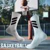 Calcetines deportivos profesionales para hombre, planta de rizo de algodón, engrosados, antideslizantes, calcetines largos para baloncesto, absorbentes de sudor, transpirables, calcetines prácticos para correr