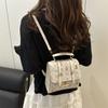 Estilo Occidental Mariposa Nueva Moda Corazón Femenino 2025 Combinación de Colores Casual Multifuncional Mochila y Bolso de Hombro para Mujer