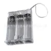 Caja de Baterías AA de Tres Celdas de 4.5V con Tapa e Interruptor, Portapilas AA Transparente, Venta Directa del Fabricante