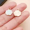 20 Estilos de Arcoíris de Goteo de Aceite Meteoro Nube Sonriente Accesorios de Joyería de Aleación Colgantes DIY Pulsera Pendientes Charms Venta al por mayor
