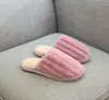 Pantufos de Algodão de Casal de Pele de Coelho Falsa para Outono e Inverno para Mulheres, Pantufos Quentes da Moda para Casa, de Chão, Pelúcia, Sola Grossa, Estilo Casal Atacado