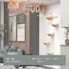 Árbol para Gatos de Pared DIY Marco de Escalada para Gatos Montado en Pared Rascador para Gatos Montado en Pared Plataforma de Salto para Gatos Estante para Gatos de Madera Maciza Cama para Gatos Integrada