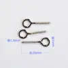 Accesorios de mazorca de maíz Wenwan clavos de ojo de oveja decoraciones proceso de galvanizado de conservación de color Maitai Bao Maitai Bao