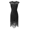 El Vestido de Noche Gatsby Más Popular de Amazon para Tallas Grandes Estilo Retro de los Años 20 con Lentejuelas y Borlas