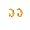 Pendientes Metálicos Plegados de Alta Gama Silver Needle para Mujer, Diseño de Nicho, Estilo Minimalista, Pendientes de Lujo Ligero, Accesorios para Orejas de Moda y Versátiles