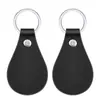 Opções Multicoloridas Disponíveis, Chaveiro de Carro em Formato de Gota d'Água, Pingente de Couro PU, Personalizável, Unissex, Estilo Simples, Acessórios Gravados a Laser