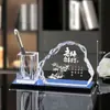 Contenedor de bolígrafos de cristal regalo creativo para enviar a profesores para enviar fiesta de personal temporada de graduación Xie Shien empresa de fotografía regalo conmemorativo