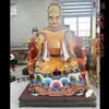 La estatua de Wuye está dedicada a la estatua de Buda de plástico reforzado con fibra de vidrio de resina a gran escala del Monte Wutai 88cm 1.1 m 1.3 m Rey Dragón Guangji