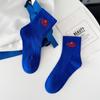 Calcetines Cityboy para Hombre y Mujer de Media Pantorrilla West Coast Skateboard Ins Modernos Bordados Estilo Urbano Deportivos Cortos de Algodón