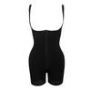 Roupa íntima body exclusiva transfronteiriça com pernas plásticas unidas, cintura abdominal, body com zíper frontal europeu e americano, collant para quadril