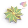 Árbol de Navidad Impreso en 3D Poligonal Artefacto Sensorial de Descompresión Copo de Nieve Estrella Colgante Navideño Decoración Venta Caliente Transfronteriza