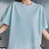 Playera Clásica de Color Sólido para Mujer - Top Suave y Transpirable de Manga Corta, 10 Ligera de Corte Regular Adecuada