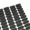 Almofadas antiderrapantes de silicone pretas em estoque, almofadas autoadesivas adesivas à prova de choque para pés de móveis e eletrodomésticos, almofadas de silicone resistentes ao desgaste