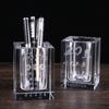 Portalápices de cristal regalo de graduación personalizado para maestros y compañeros de clase fiesta recuerdo práctico creativo Xie Shien regalo del Día del Maestro