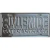 Placa de matrícula personalizada de comercio exterior, placa de aluminio, Cartelera, estampado metálico cóncavo-convexo, Estándar Americano, decoración, fabricante