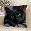 Funda de almohada para perro de mascota linda popular transfronteriza con estampado floral dorado y de pájaros, funda de cojín para sofá y decoración de sala de estar, en stock