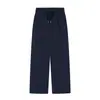 Pantalones de algodón chino de peso pesado de 350 g para otoño e invierno, de pierna ancha, deportivos casuales de corte recto y caída, pants deportivos unisex, pantalones largos