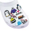 Nuevos Accesorios para Zuecos de Deportes de Invierno: Charms para Zapatos de Pingüino de Curling de PVC, Lindos Dibujos Animados para Decoración DIY de Zapatos de Jardín