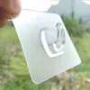 Gancho Fuerte de Adhesión Gancho de Cuerno Gancho de Pared Autoadhesivo Dormitorio Cocina Baño Pared Gancho de Adhesión sin Perforación Hogar
